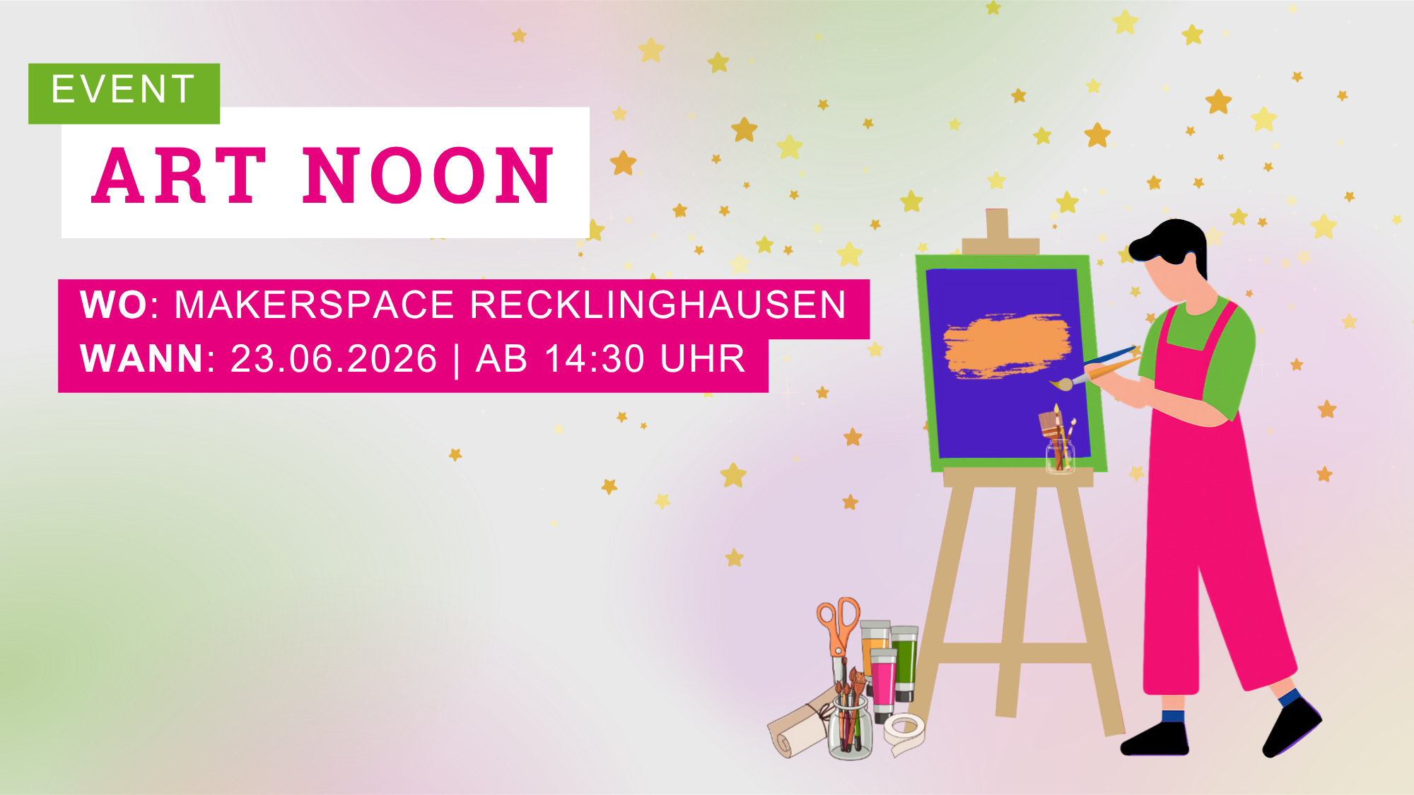 ARTNOON im Makerspace Recklinghausen