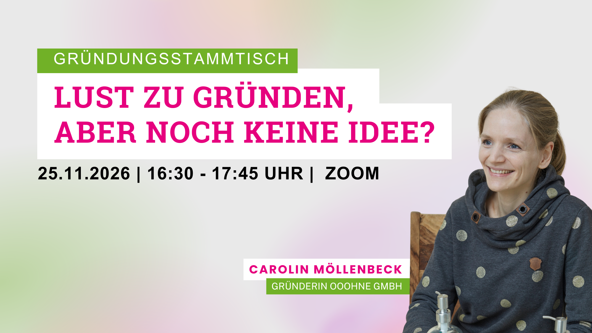 Gründungsstammtisch: Lust zu gründen – aber noch keine Idee?