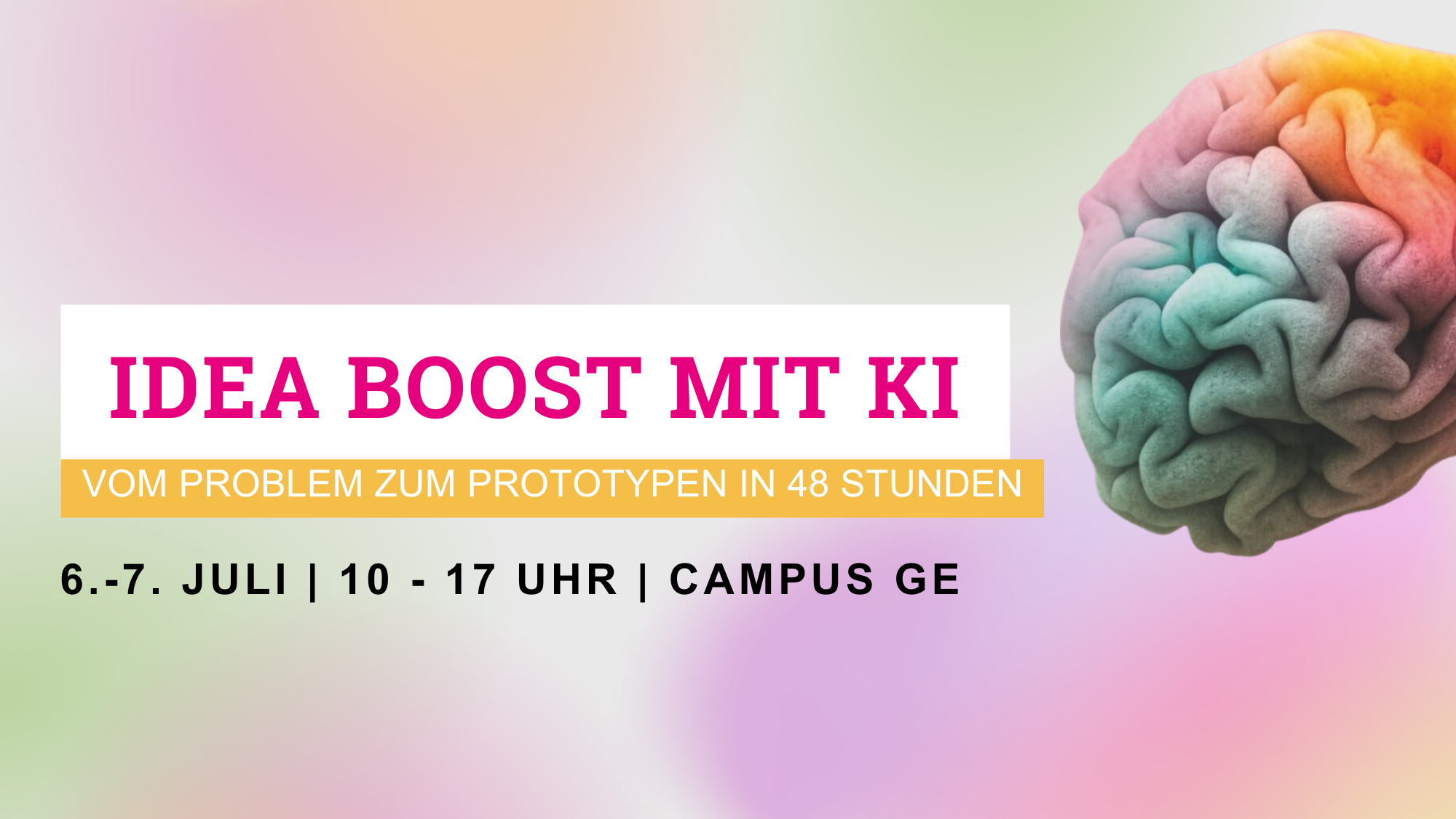 Idea Boost mit KI - vom Problem zum Prototypen in 48h