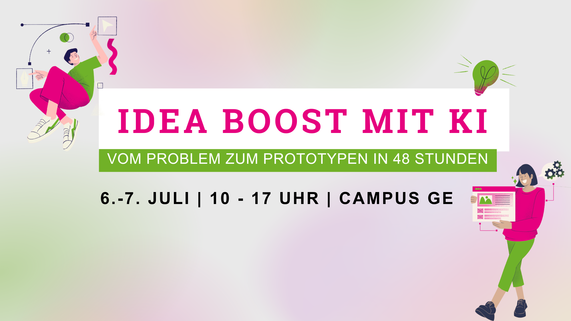 Idea Boost mit KI - vom Problem zum Prototypen in 48h