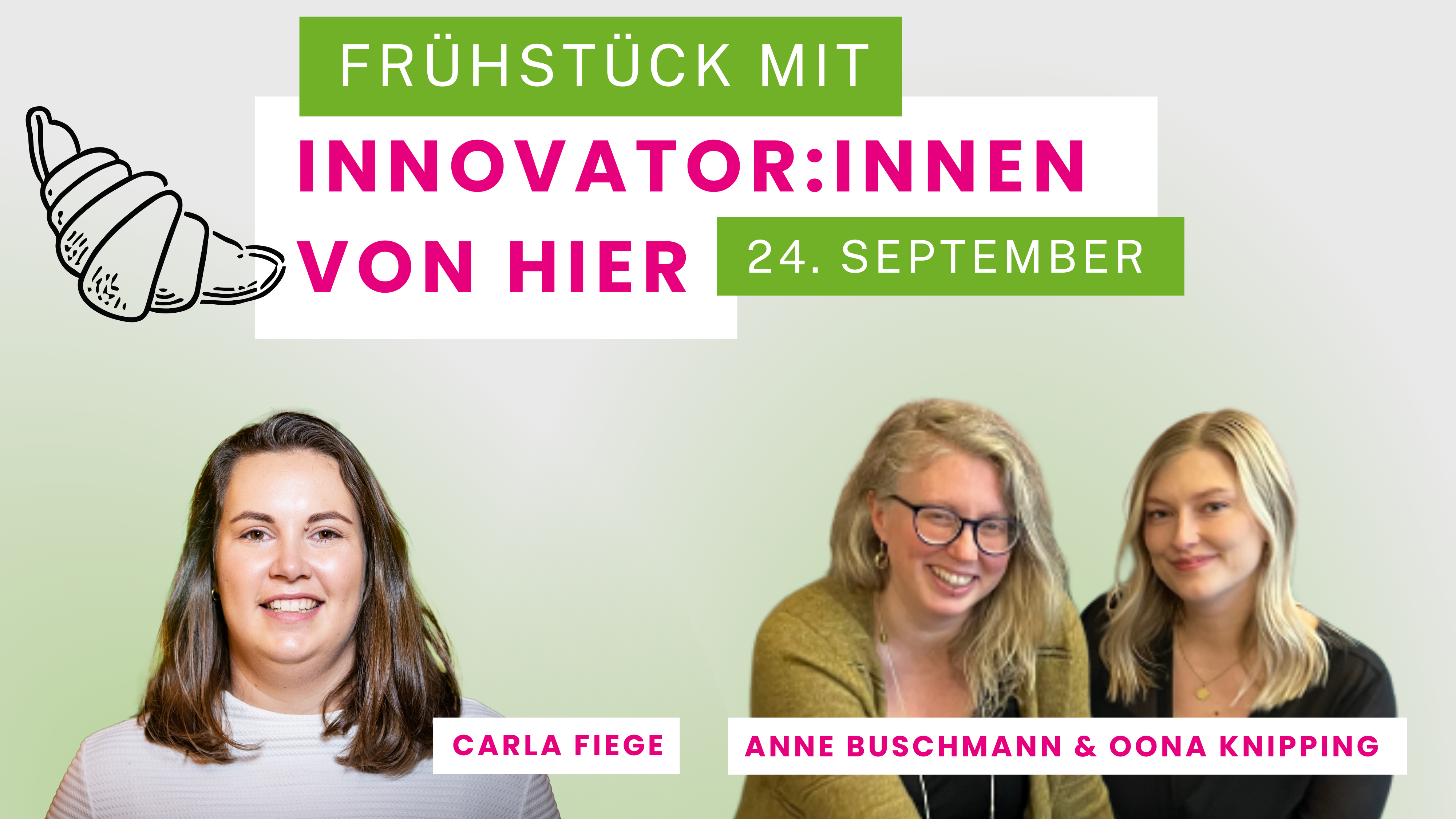 Innovator:innen von hier @StartupWeek Ruhr