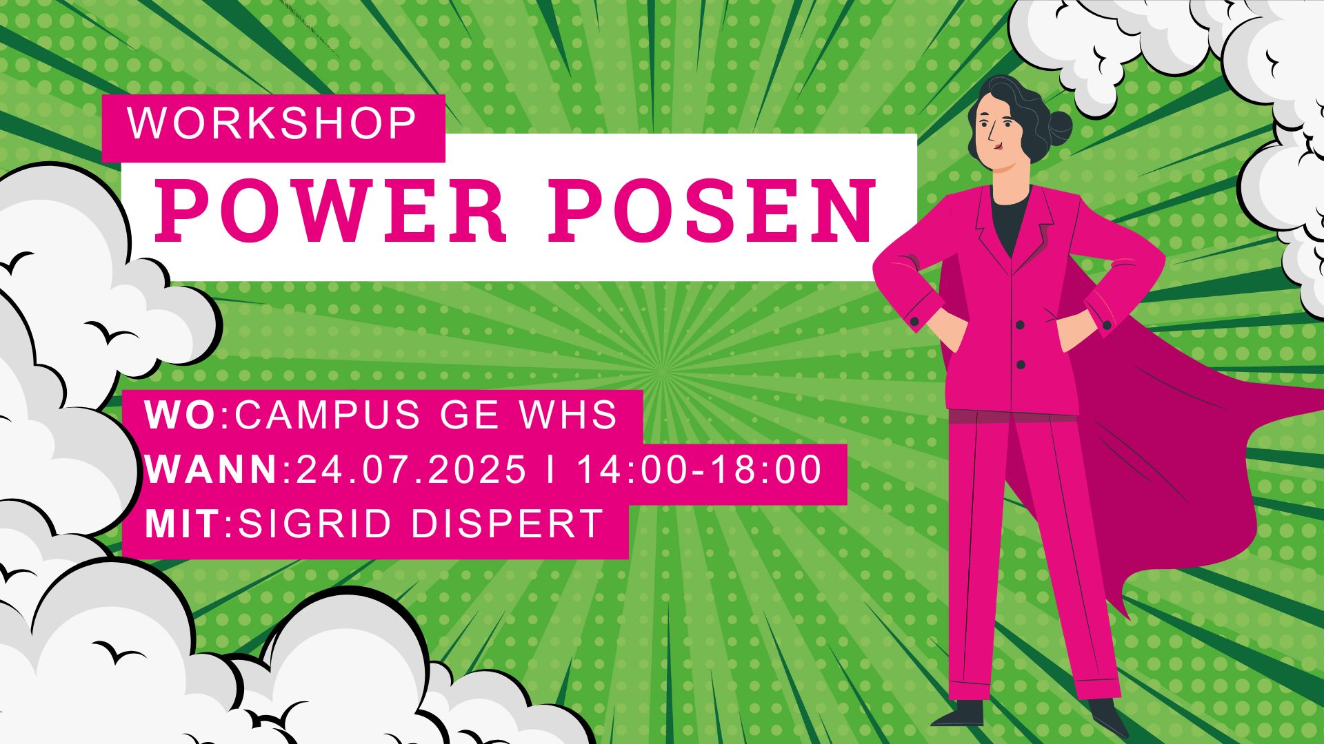 Power Posen - mache Körpersprache zu deiner Stärke