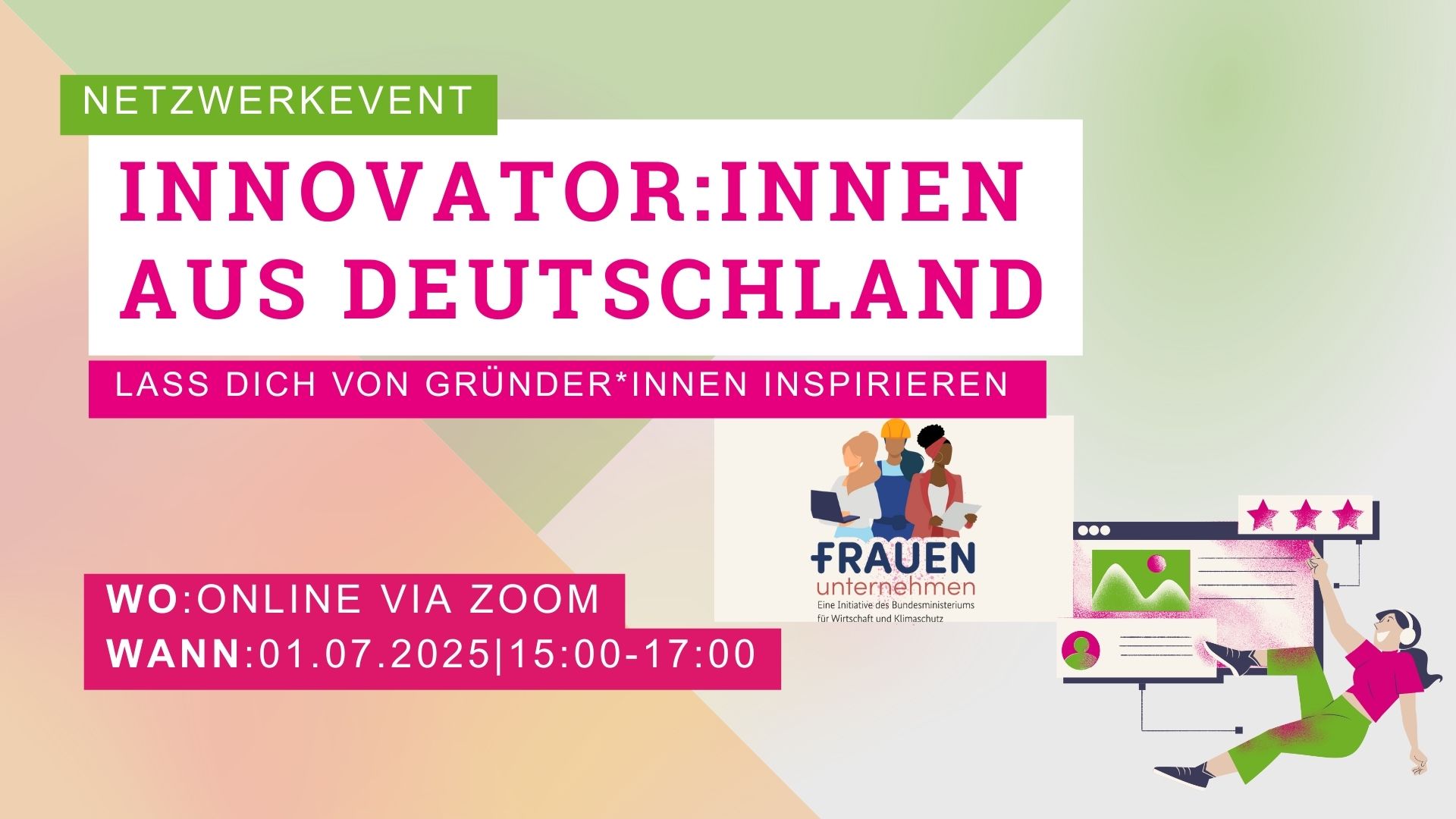Innovator:innen aus Deutschland