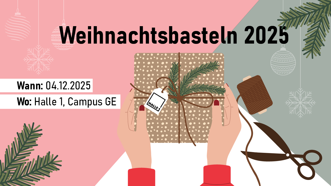Weihnachtsbasteln 2025 im Makerspace Halle1